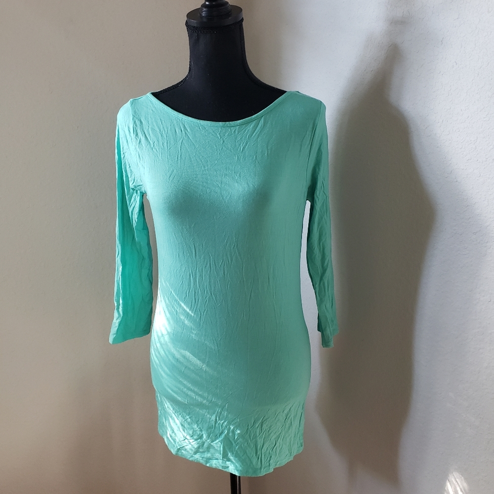 New Ladies 3/4 Sleeve Chic Tee - Picture 5 of 11
